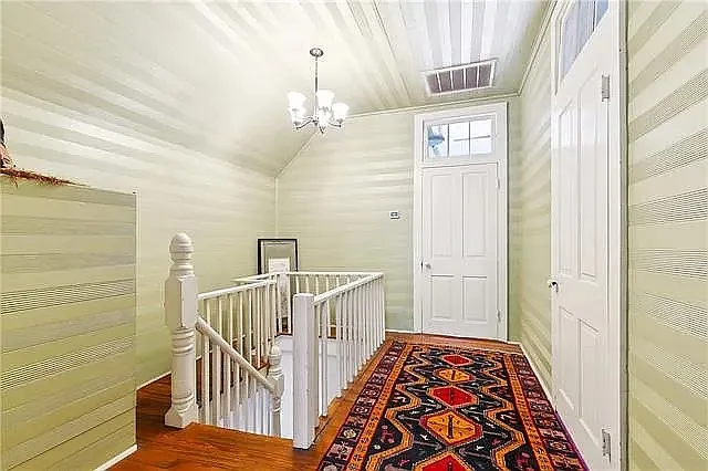 upstairs hallway