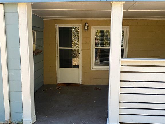 Entrance to lower apartment