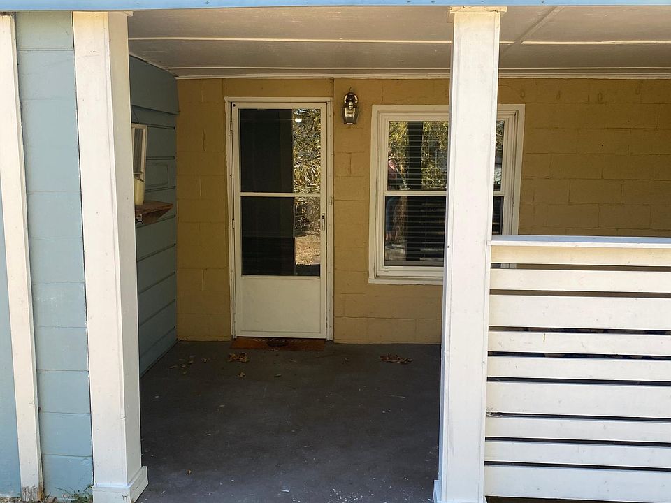 Entrance to lower apartment