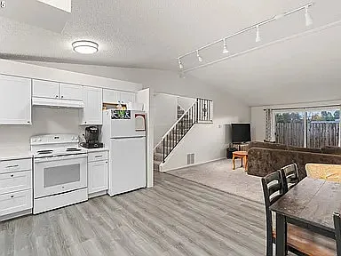 Kitchen and Living Room
