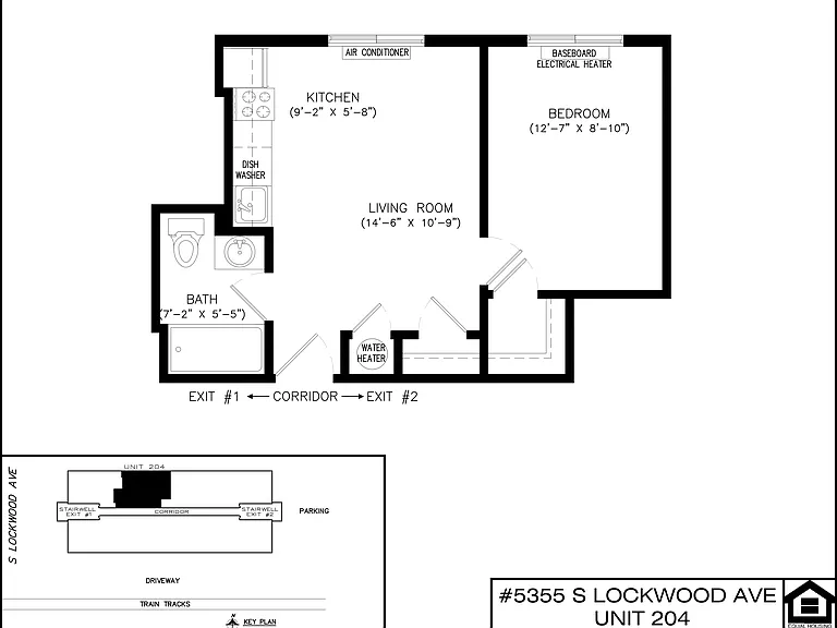 UNIT #204 LAYOUT AVAILABLE JULY 1ST