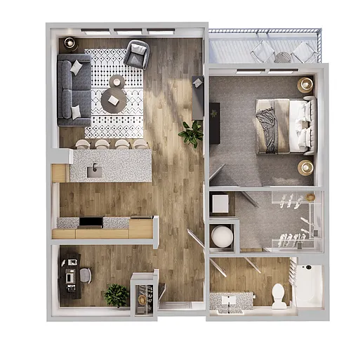 Floor plan A3D