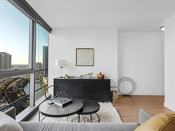 Wolf Point West Living Room View