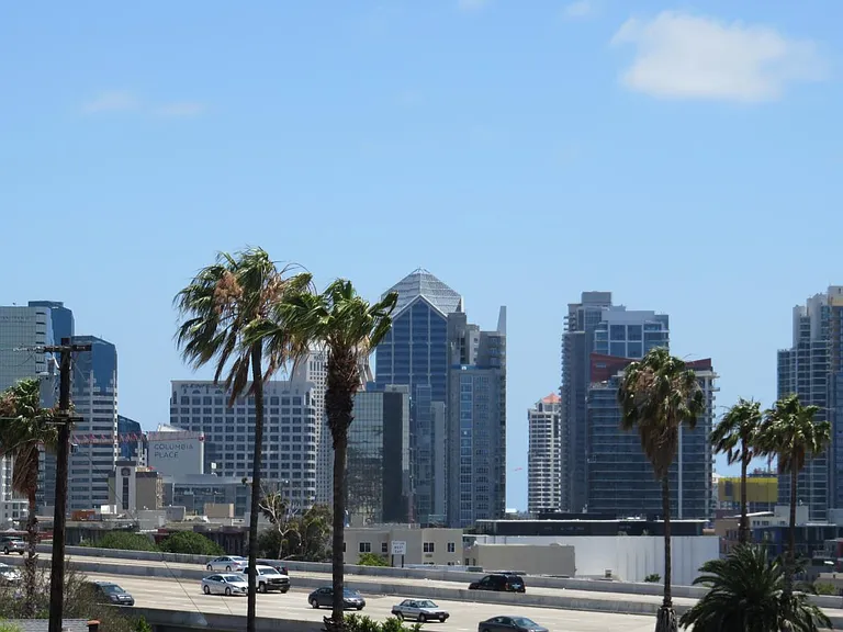 View of downtown