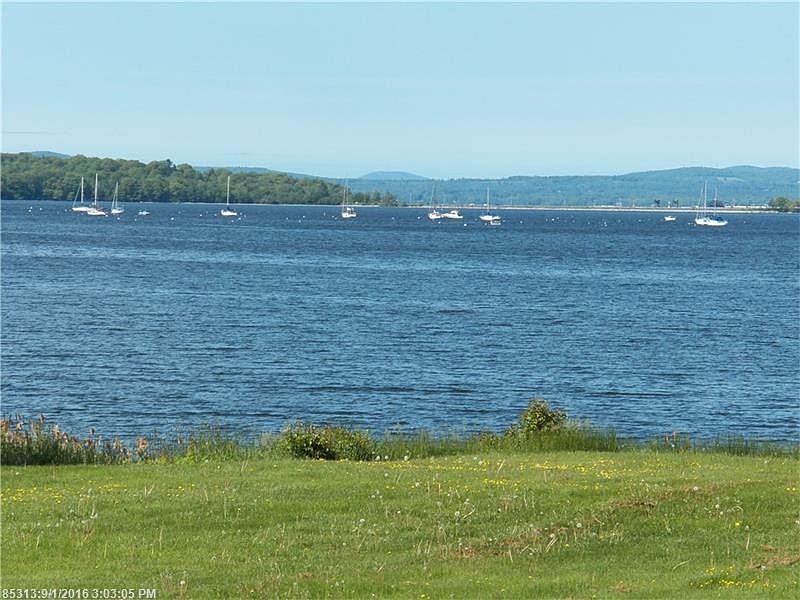 This is your view out over Stockton Harbor, just beautiful!