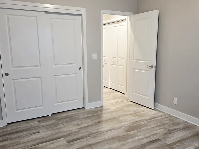 West facing bedroom.