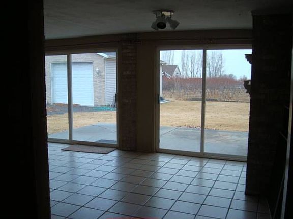 Enclosed back sunroom