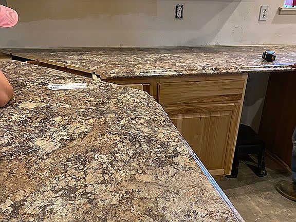 new kitchen being done