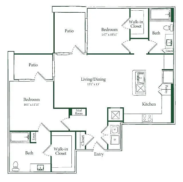 Floor plan HD-B3HC