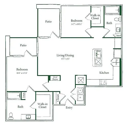 Floor plan HD-B3HC