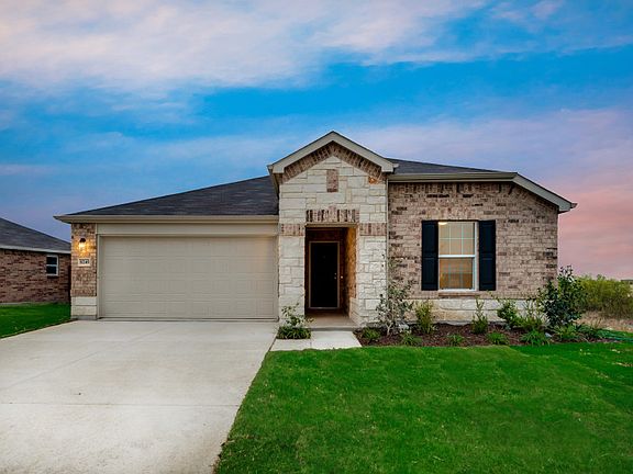 The Serenada, a one-story home with 2-car garage
