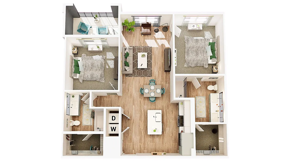 Floor plan B1