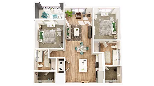 Floor plan B1