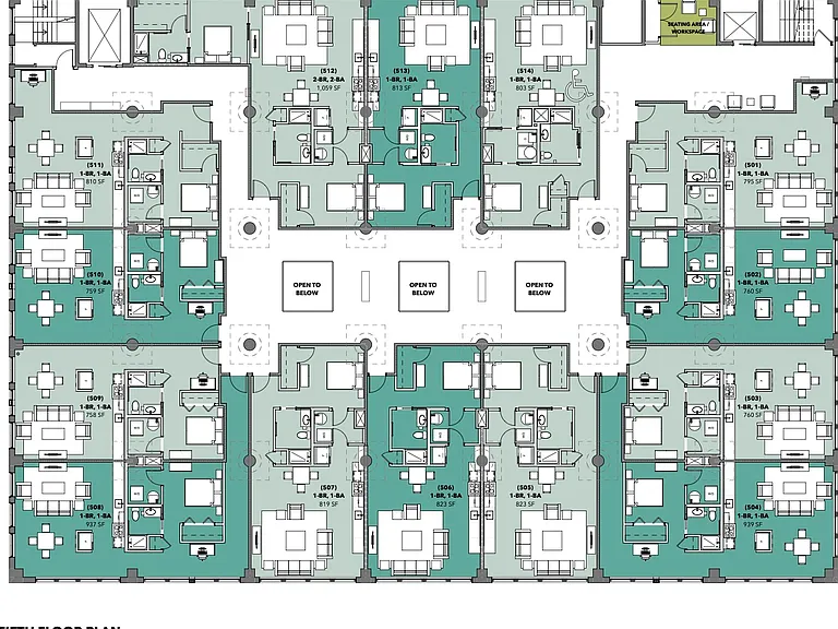 5th Floor Plan