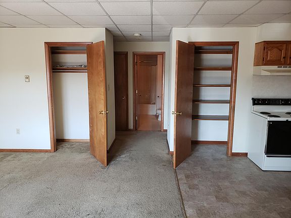 Lots of storage with a coat closet and pantry.