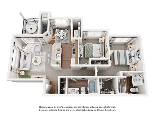 Floor plan Stonebrook B