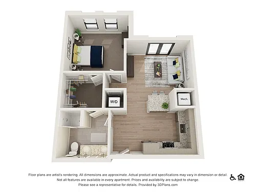 Floor plan 1T