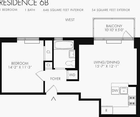 2nd image of 251 7th St APT 6B