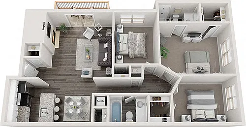 Floor plan Plaza
