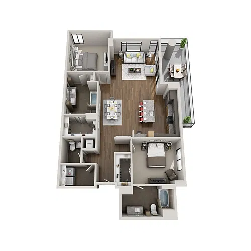 Floor plan The Kirby