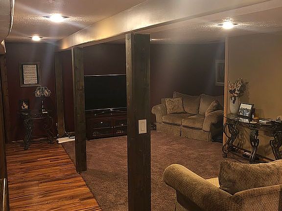 Downstairs family room