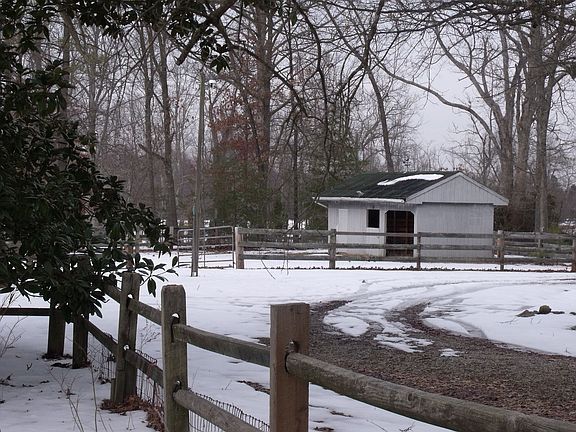 Fenced Area with Tack & Stall