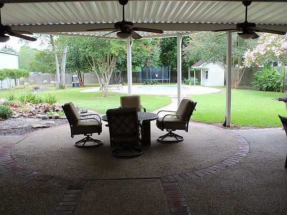 Patio looking out t/backyard