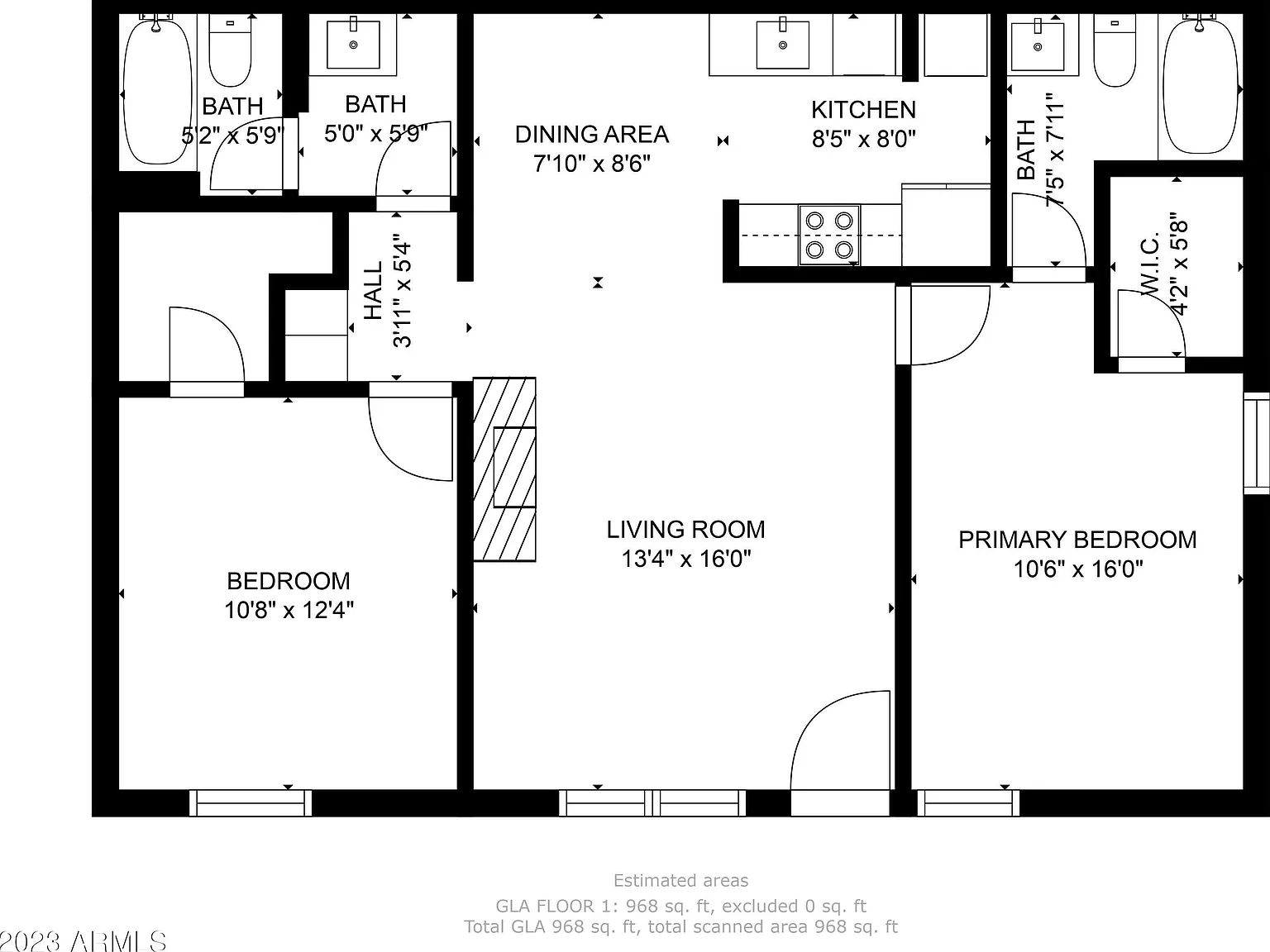 2 bed, 2.0 bath, 962 sqft, $2,350 — Photo 2