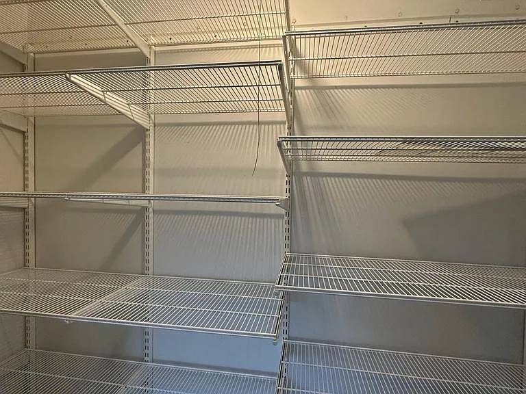 Bedroom 1 Closet with organizers
