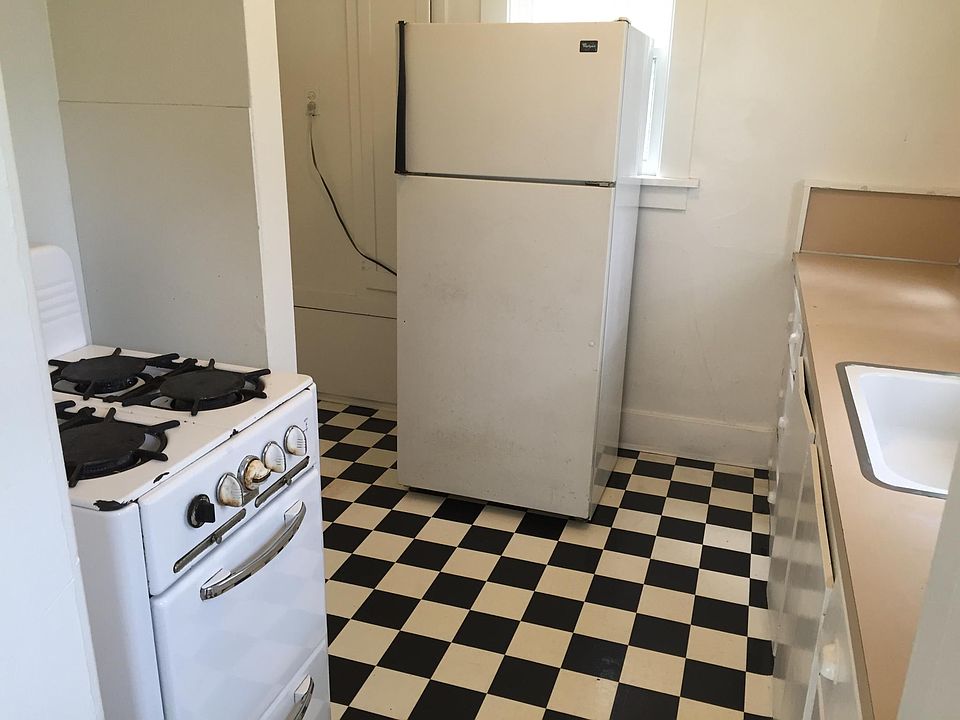 Kitchen has been remodeled - see additional photos, but kept the vintage stove.