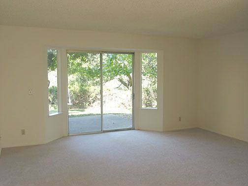 Living room and outside patio