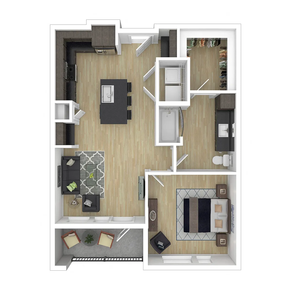 Floor plan A2 - Type A