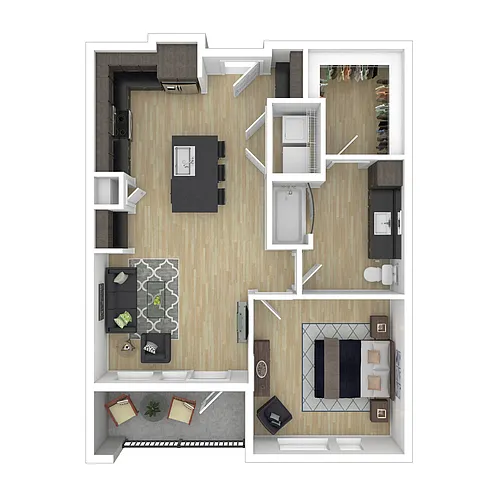 Floor plan A2 - Type A