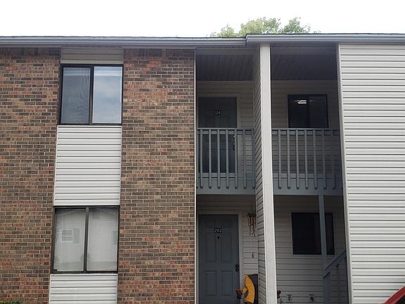 View of exterior, corner unit of the small and quiet complex.