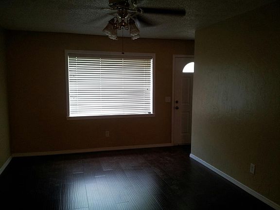 Living Room with new flooring