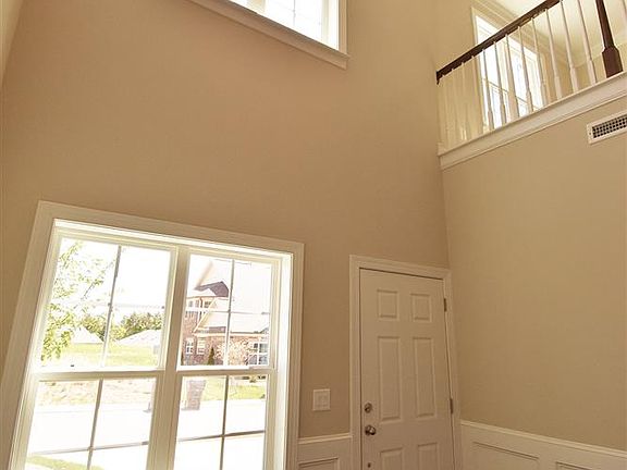 Two story foyer