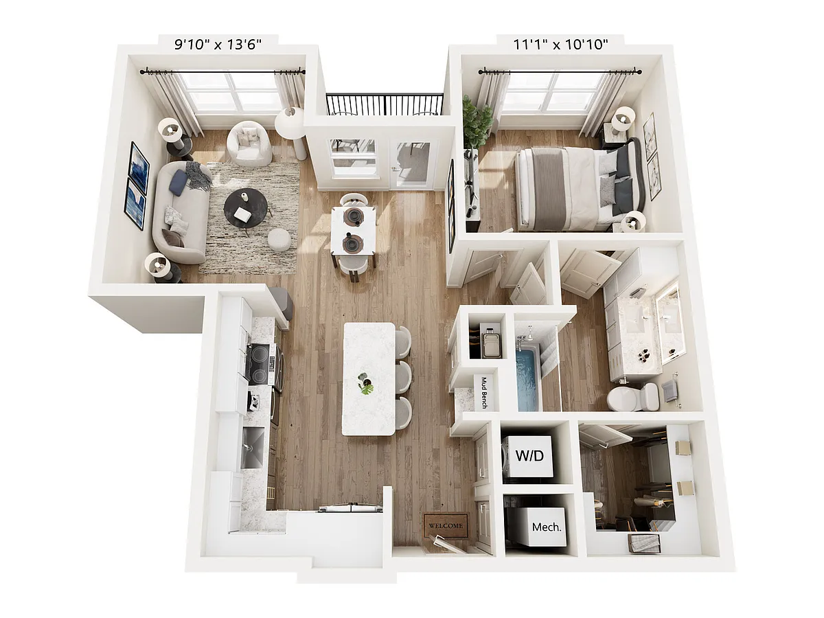Floor plan A6