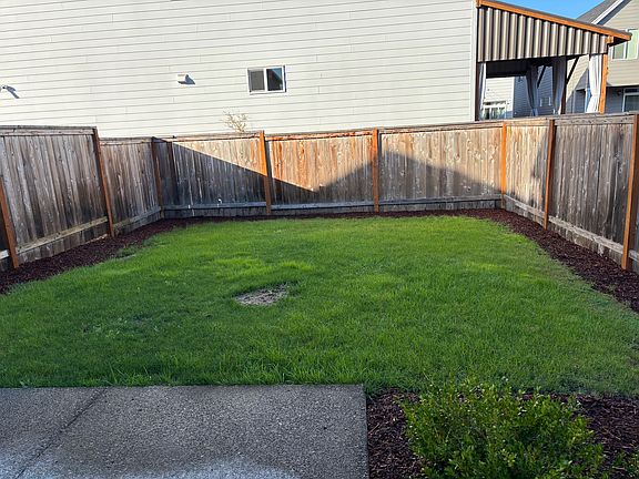 Fenced Backyard