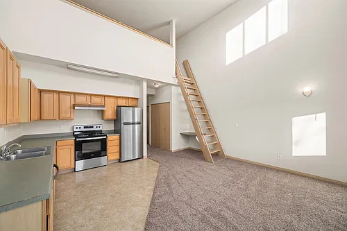 Floor plan 1-Bedroom Loft