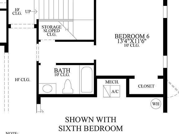 Optional 6th Bedroom