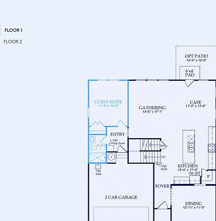 Murphy Floor Plan, Quick Move-In Home, Floor 1