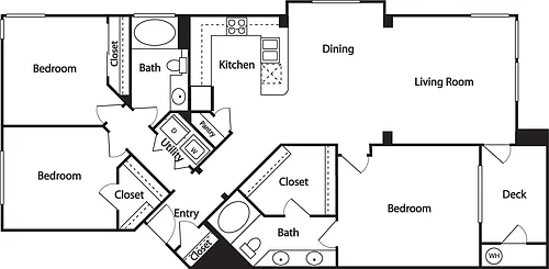 Floor plan The Silver Oak