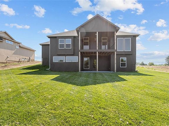 Rear exterior of home