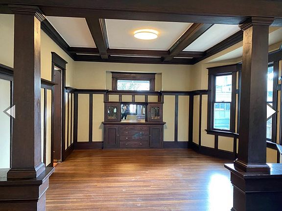 Dining area with original built in and wood work