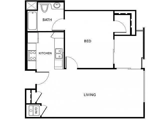 Floor plan Plan F (Ticino)