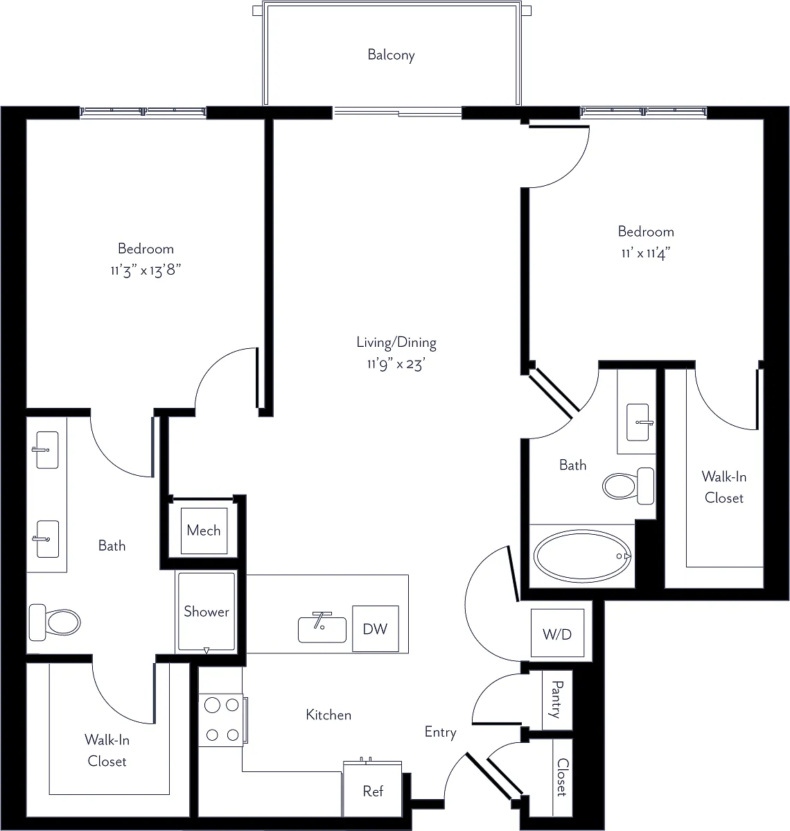 Floor plan Moscow Mule