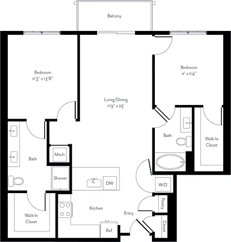 Floor plan Moscow Mule