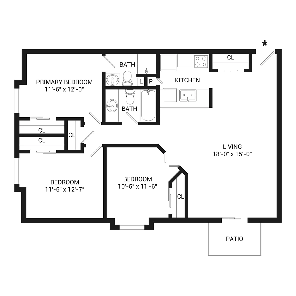 Floor plan Cedar