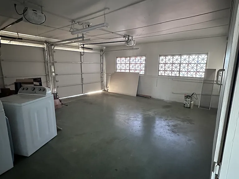 2 car garage with new openers