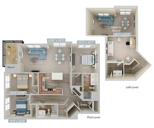 Floor plan C3L-1691
